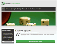 Tablet Screenshot of knobeln-online.info